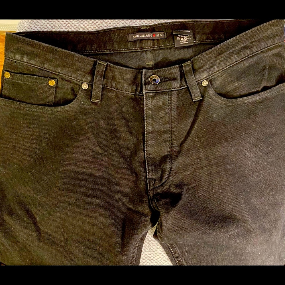 John Varvatos black jeans 36x32. “Wight” style